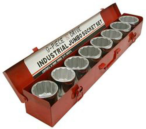 Picture of Sockets Jumbo 9 Pc. 3/4"Dr. C - No: S007860