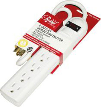 Picture of PowerBar ABS6-PLUG W/SURGE SL - No: P010772SL