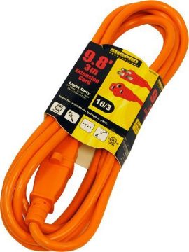 Picture of Pwr Ext Cord O/D 16/3 3M Orang - No: P010801