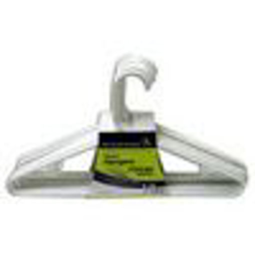 Picture of Hanger 10Pk Tubular Pl Wht - No 072742