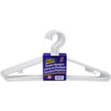 Picture of Hanger 5Pk Plst Wh/Bk - No 1962