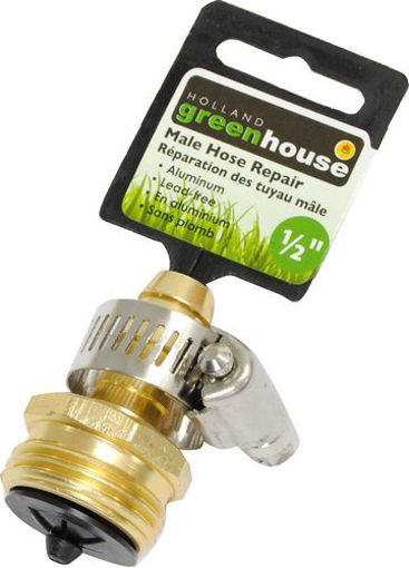 Picture of Hose Coupling Al 1/2" W/Clmp Male - No N000400