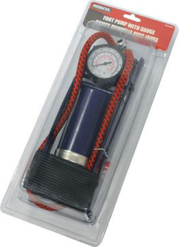 Picture of Pump Bicycle Foot W/Gauge D/Bl - No P012805