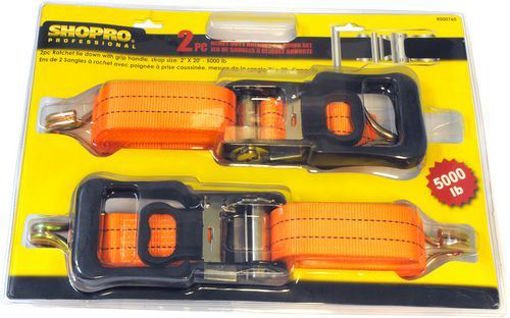 Picture of Ratchet Tie Down 2Pc 2Inx20Ft Hd - No R000760