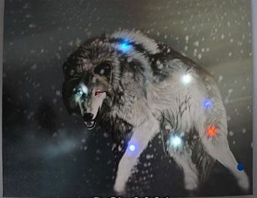 Picture of Dream Catcher 16X20in Led, Wolf - No DCL2001