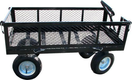Picture of Cart Garden Tool With 4 Sides Blk - No C000395