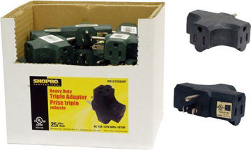 Picture of Plug-Wall Tap Grounded - No P010750