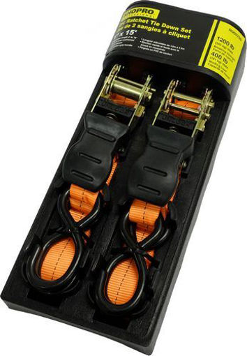Picture of Ratchet Tie Down 2Pc 1inX15Ft Hd - No R000750