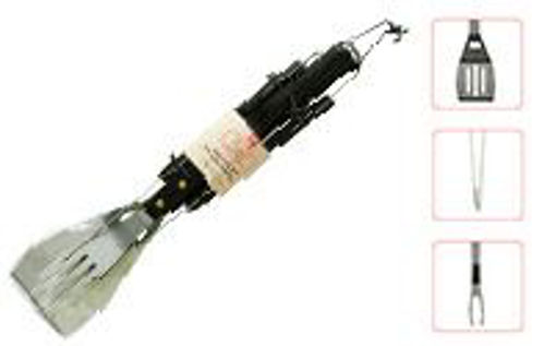 Picture of Bbq Tools 3Pc Set - No 077592