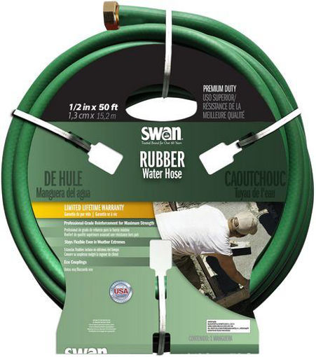 Picture of Hose 1/2inX50ftBlk Promo Rubber - No H-RG1250