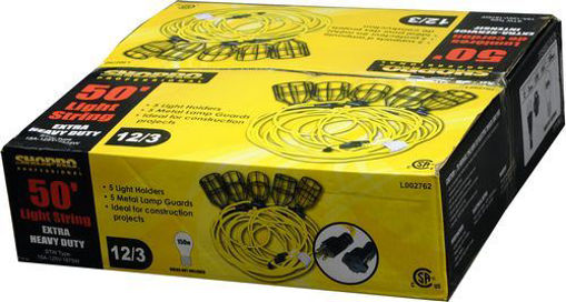 Picture of Light String 50ftX5-Met Stw12/3 - No L002762