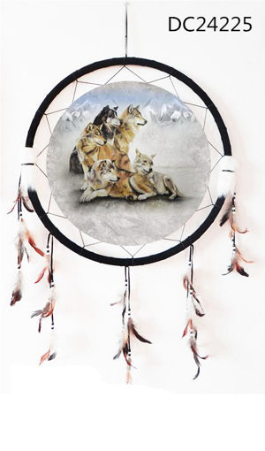 Picture of Dream Catcher 24in, Wolves - No DC24225