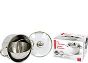 Picture of Pasta Pot W/Strainer/ Lid 4Qt - No 077907