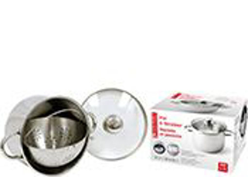 Picture of Pasta Pot W/Strainer/ Lid 4Qt - No 077907