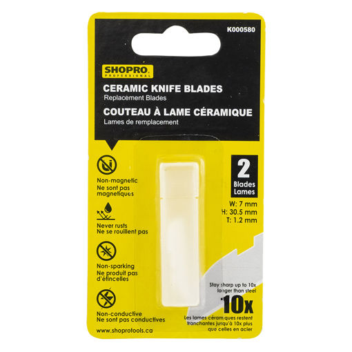 Picture of Blade 2Pc 30.5X7X1.2Mm Ceramic - No K000580