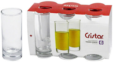 Picture of Shot Glasses 2.5Oz 6Pk - No 0054CL