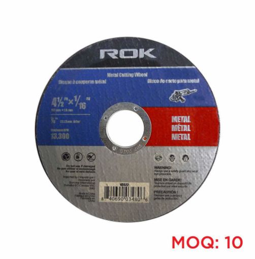 Picture of Cutoff Met 1-16X7-8X4.5 (10Pk) - No 45522