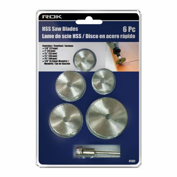 Picture of Saw Disc With Arbor 6Pc - No 47362