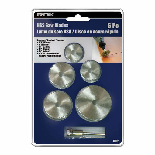 Picture of Saw Disc With Arbor 6Pc - No 47362