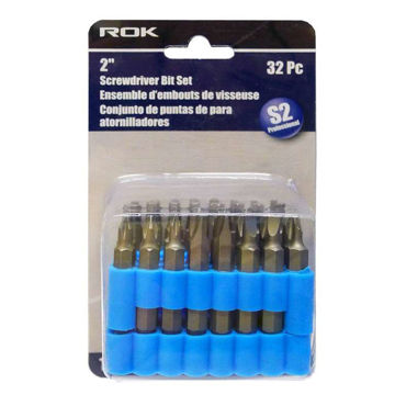 Picture of Screwdriver Bit Set 32Pc 2In - No 37219
