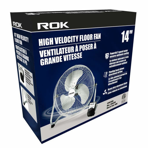 Picture of Fan Floor 14" High. Vel. 3-Speed - No: F000575HV (80605)