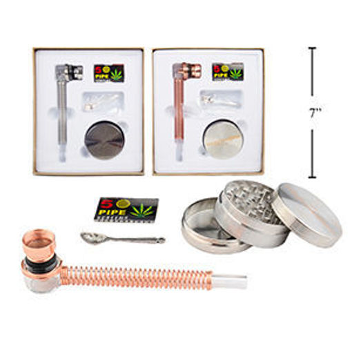 Picture of Glass Pipe Set W-Grinder - No 84577