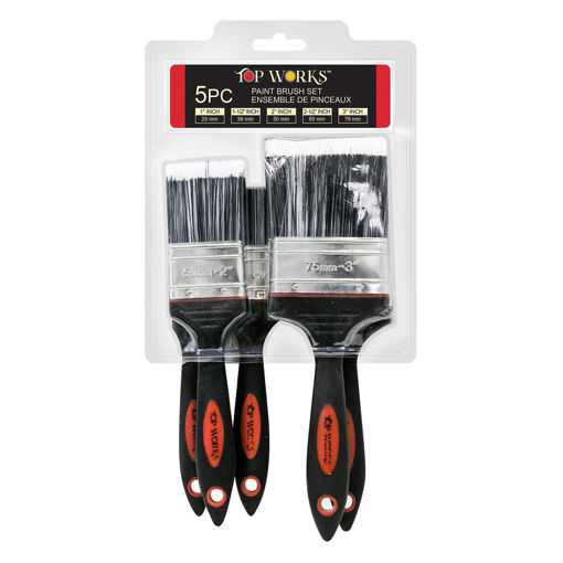 Picture of Paint Brush Poly 5P 1in-3in - No 077356