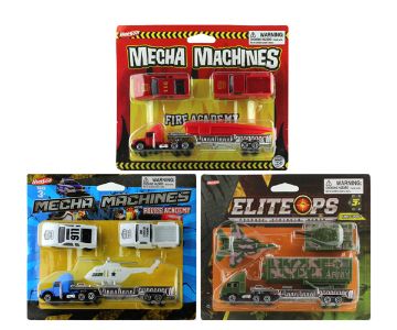 Picture of Die Cast Fire Rescue 3Pcs - No 29624