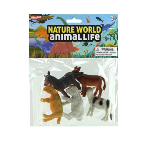 Picture of Farm Animals Baby In Bag 5Pcs - No 91413