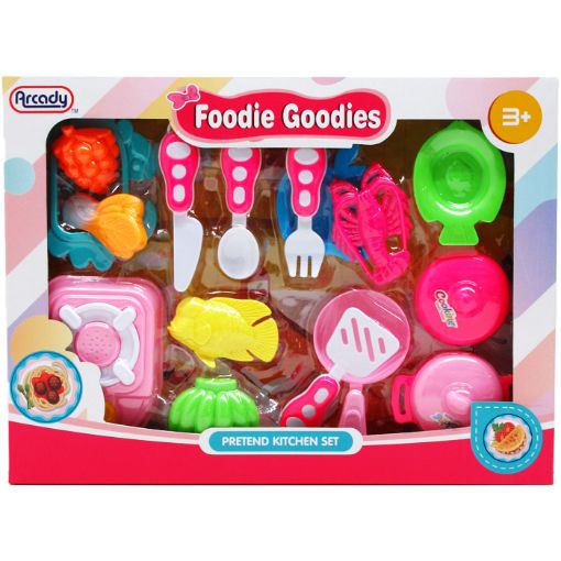 Picture of Kitchen Play Set 17 Pcs - No ARZ1917