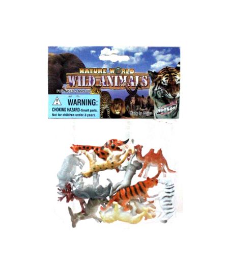 Picture of Wild Life Animals 2In 12Pcs - No 24337