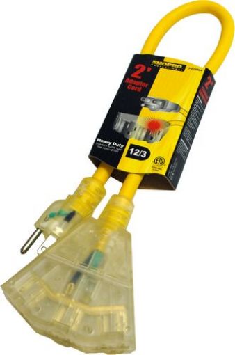Picture of Adapter Cord Y Bl 12-3 2ft Light - No P010864