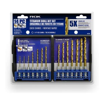 Picture of Drill Bit Set Titan Hex 14Pcs - No 36328