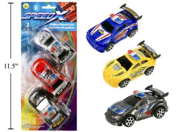 Picture of Speedx 3Pc 3.5in Police Patrol - No 01172