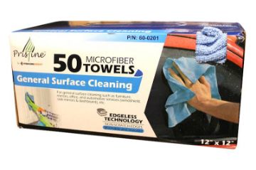 Picture of Bx-50 Blue Microfiber Rag - No 60-0201