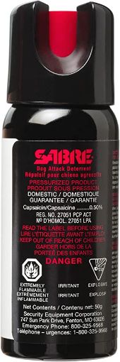 Picture of Sabre Dog Attack Deterrent - Professional Twist Lock - 50g - No P-SDAD-03