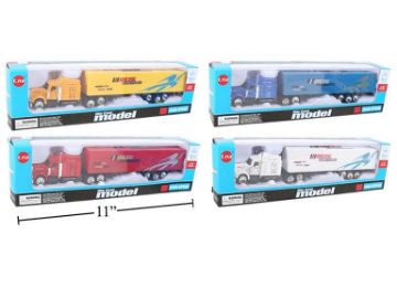 Picture of 1:87 Die-Cast Highway Trailer, Free Wheel Action - No 01477