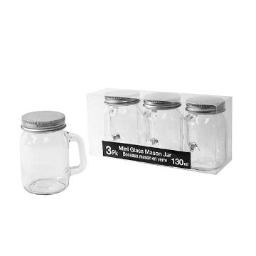 Picture of Jar Mason Mini 130Ml 3Pk - No 076715