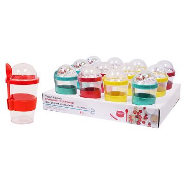 Picture of Cup Yogurt W-Lid-Spoon 350Ml - No 077930