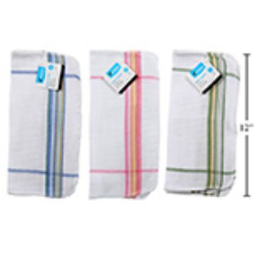 Picture of Dish Cloth Striped 12X12 2Pk - No 80237