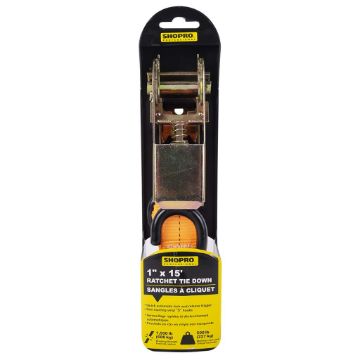 Picture of Ratchet Tie Down 1"x15" C - No: R000906