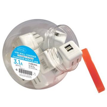 Picture of Foldable Usb Wall Charger - No EK084