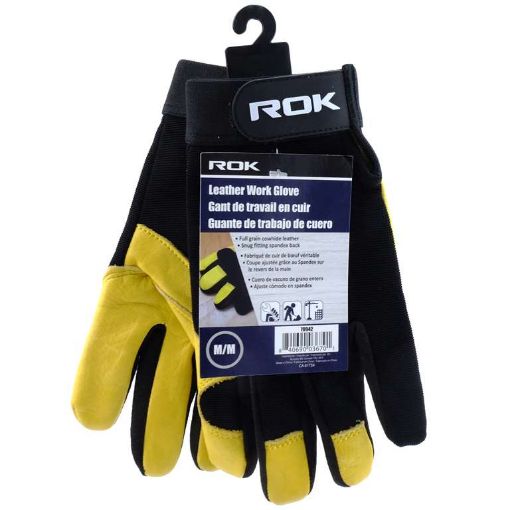 Picture of Leather Work Glove Med - No 70942