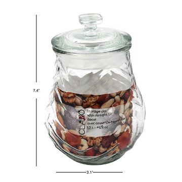 Picture of Storage Jar 1.2L Glass - No 078886