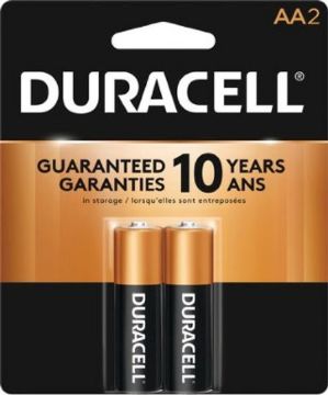 Picture of Battery Duracell Aa 2Pk Copper - No 00041333087610