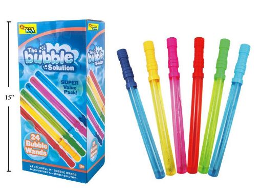 Picture of 14.5in Wand With 4Oz Bubbles - No 13579