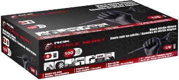 Picture of Gloves Nitrate 8Mil 50Pc Black L - No 70922