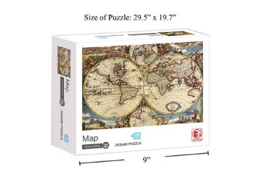 Picture of 1000Pcs Puzzle, Map - SKU: 12043