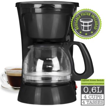 Picture of Coffee Maker 4-Cup, Black - SKU: ACM4604